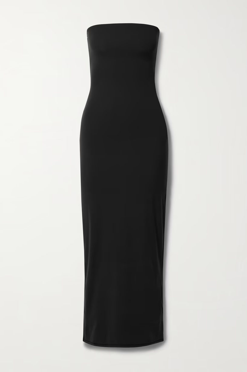 BLACK CALLAN DRESS